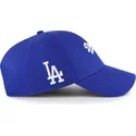 casquette-courbee-bleue-ajustable-mvp-ballpark-script-shot-los-angeles-dodgers-mlb-47-brand