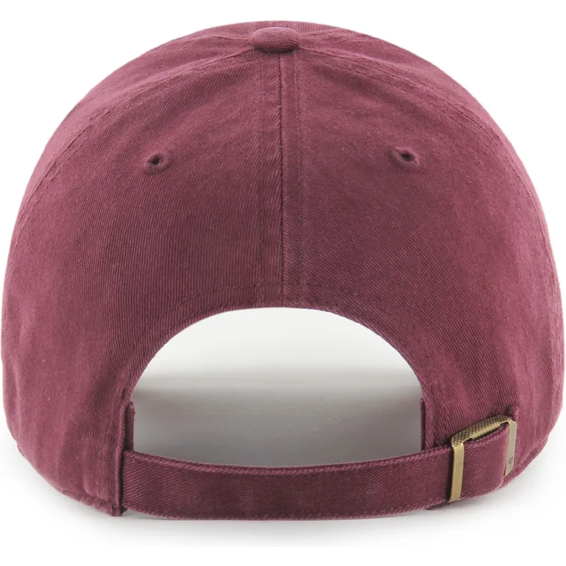 casquette-courbee-grenat-ajustable-clean-up-candy-heart-new-york-yankees-mlb-47-brand