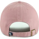 casquette-courbee-rose-ajustable-clean-up-icon-alt-strawberry-new-york-yankees-mlb-47-brand
