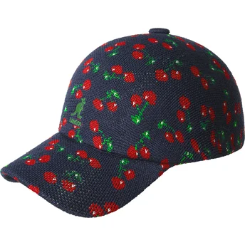 Casquette courbée bleue marine ajustable Cherry Spacecap Kangol