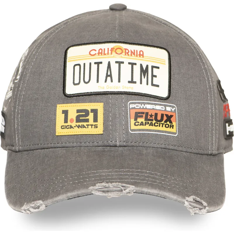 casquette-courbee-grise-snapback-outatime-btf1-outb-back-to-the-future-capslab