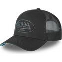casquette-trucker-noire-log19-von-dutch