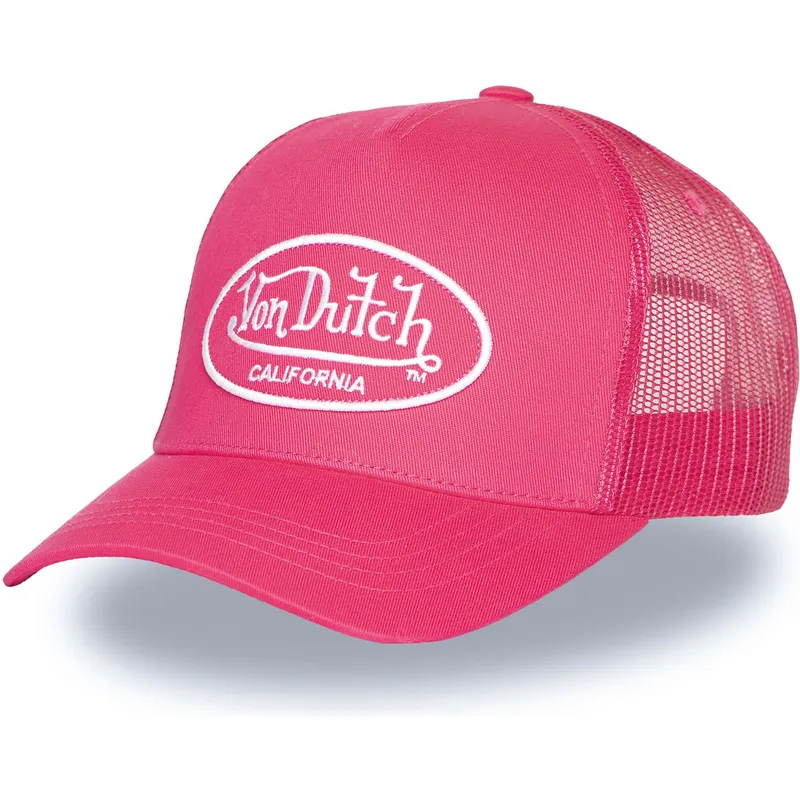 casquette-trucker-rose-lof-b46-von-dutch