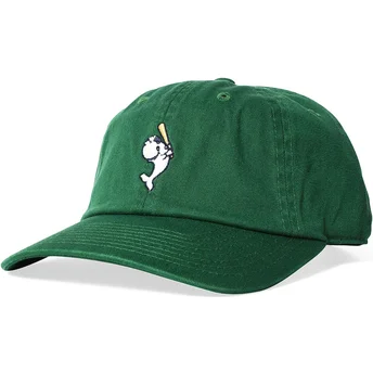 Casquette courbée verte ajustable Ballpark Yokohama Whales MLB American Needle
