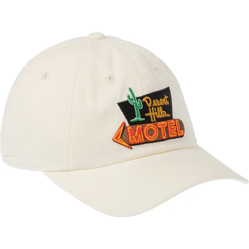 casquette-courbee-beige-ajustable-desert-hill-motel-ballpark-american-needle