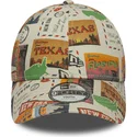 casquette-courbee-multicolore-ajustable-pour-enfant-9forty-location-all-over-print-new-era