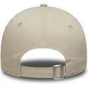 casquette-courbee-beige-ajustable-avec-logo-orange-pour-enfant-9forty-league-essential-new-york-yankees-mlb-new-era