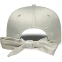 casquette-courbee-verte-ajustable-pour-femme-9forty-bow-back-satin-new-york-yankees-mlb-new-era