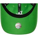 casquette-courbee-verte-ajustable-pour-femme-9twenty-league-essential-midi-los-angeles-dodgers-mlb-new-era