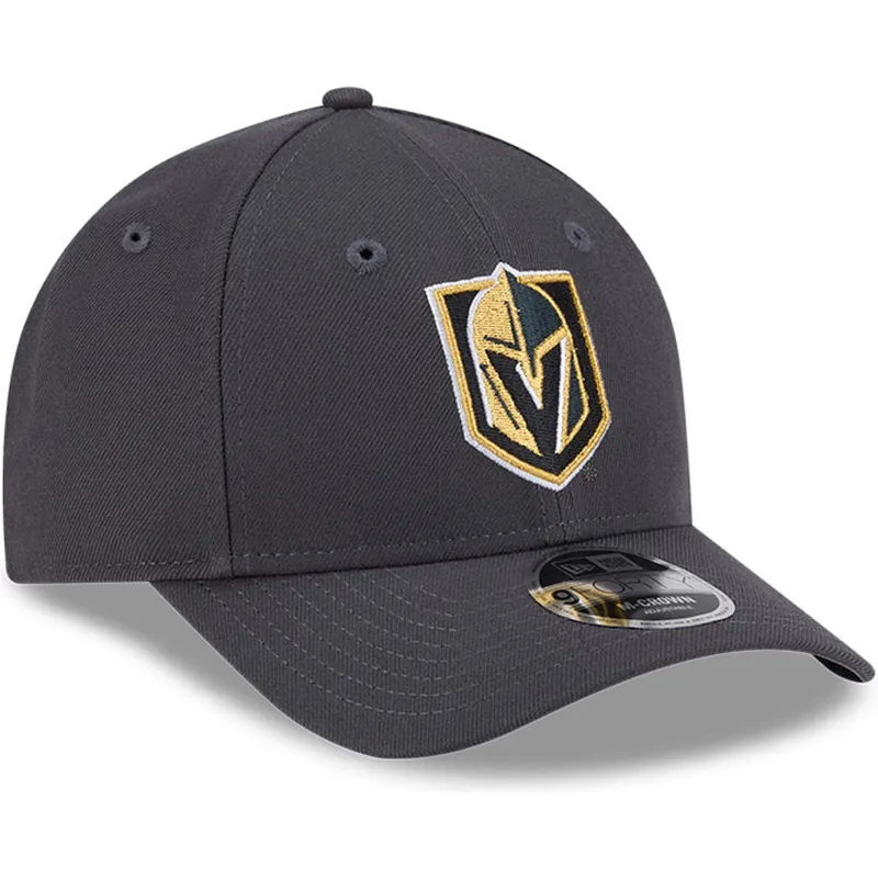 casquette-courbee-grise-snapback-9forty-m-crown-vegas-golden-knights-nhl-new-era