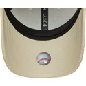 casquette-courbee-beige-ajustable-9forty-soft-cord-new-york-mets-mlb-new-era