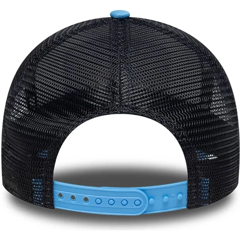 casquette-trucker-bleue-a-frame-location-patch-mykonos-new-era