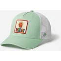 casquette-trucker-verte-claire-et-blanche-childhood-fun-the-trucker-homenage