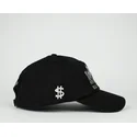 casquette-courbee-noire-ajustable-records-music-shapes-identity-the-90s-homenage