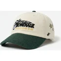 casquette-courbee-khaki-et-verte-ajustable-music-world-music-shapes-identity-the-90s-homenage
