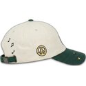 casquette-courbee-khaki-et-verte-ajustable-music-world-music-shapes-identity-the-90s-homenage