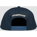 casquette-courbee-bleue-marine-snapback-money-music-shapes-identity-the-snap-homenage