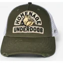casquette-trucker-verte-et-blanche-underdogs-the-trucker-homenage