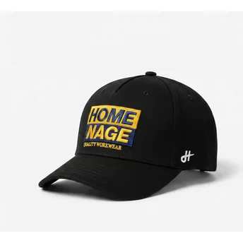 Casquette courbée noire snapback Decker Workwear The Retro Homenage