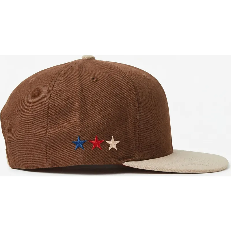 casquette-plate-marron-fonce-snapback-squadron-military-surplus-the-retro-homenage