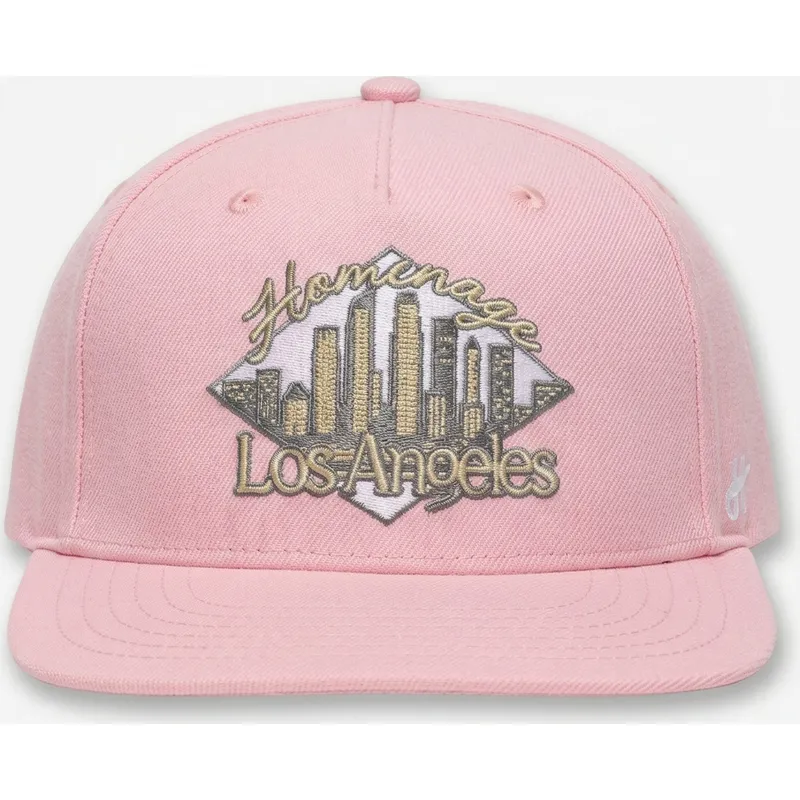 casquette-plate-rose-snapback-lasky-skylines-the-retro-homenage