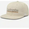 casquette-plate-beige-snapback-los-angeles-skylines-the-snap-homenage