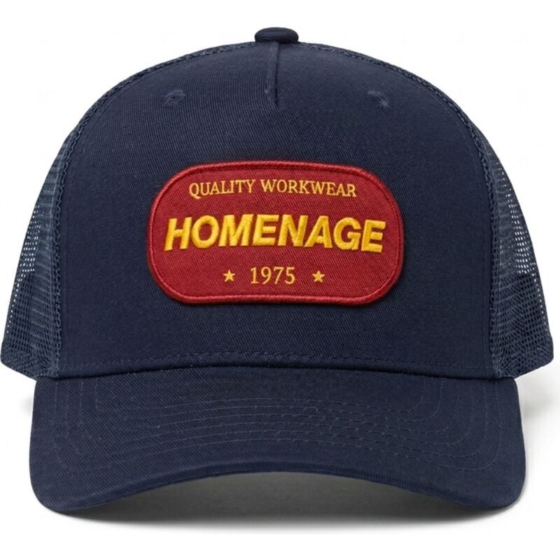 casquette-trucker-bleue-marine-work-1975-workwear-the-trucker-homenage casquette-trucker-bleue-marine-work-1975-workwear-the-trucker-homenage