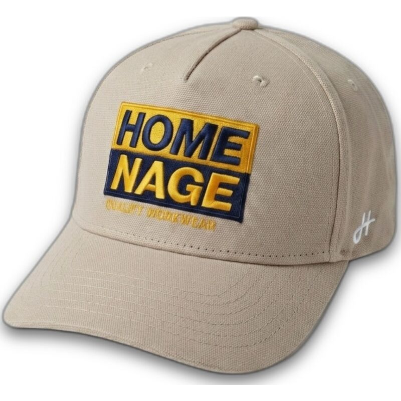casquette-courbee-beige-snapback-decker-workwear-the-retro-homenage casquette-courbee-beige-snapback-decker-workwear-the-retro-homenage