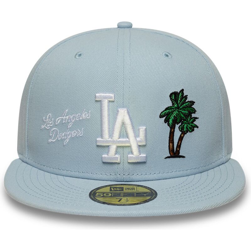 casquette-plate-bleue-claire-ajustee-59fifty-city-icon-los-angeles-dodgers-new-era