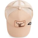 casquette-trucker-beige-cerf-blur-stag-the-farm-goorin-bros