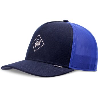 Casquette trucker bleue marine HFT FineFine Djinns