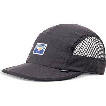 Casquette trucker plate noire ajustable Soft BigNet Mountain Djinns
