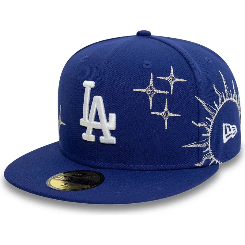casquette-plate-bleue-ajustee-59fifty-zodiac-los-angeles-dodgers-mlb-new-era casquette-plate-bleue-ajustee-59fifty-zodiac-los-angeles-dodgers-mlb-new-era