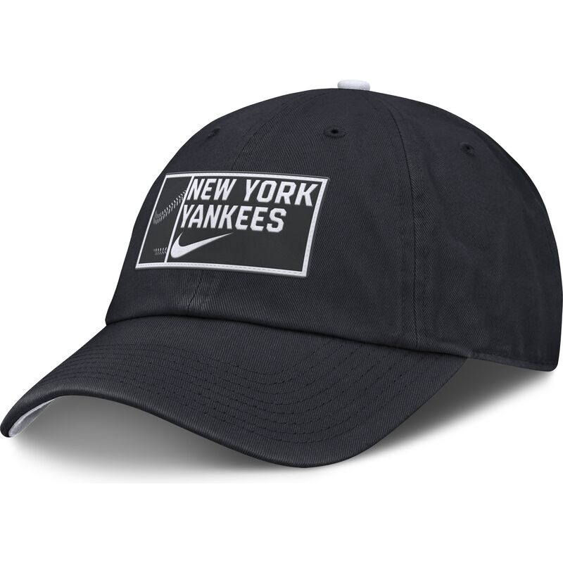 casquette-courbee-bleue-marine-ajustable-primetime-club-unstructured-organic-cotton-new-york-yankees-mlb-nike casquette-courbee-bleue-marine-ajustable-primetime-club-unstructured-organic-cotton-new-york-yankees-mlb-nike