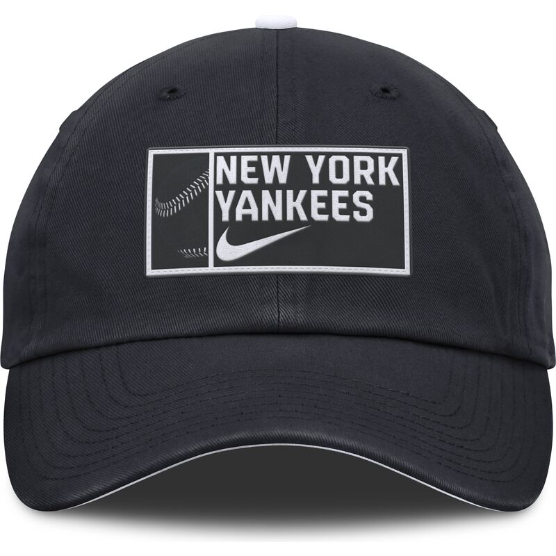 casquette-courbee-bleue-marine-ajustable-primetime-club-unstructured-organic-cotton-new-york-yankees-mlb-nike casquette-courbee-bleue-marine-ajustable-primetime-club-unstructured-organic-cotton-new-york-yankees-mlb-nike