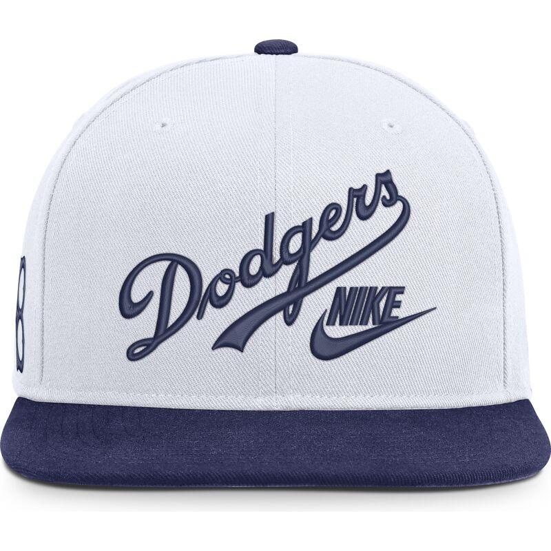 casquette-plate-blanche-et-bleue-snapback-cooperstown-dri-fit-pro-structured-square-bill-los-angeles-dodgers-mlb-nike casquette-plate-blanche-et-bleue-snapback-cooperstown-dri-fit-pro-structured-square-bill-los-angeles-dodgers-mlb-nike