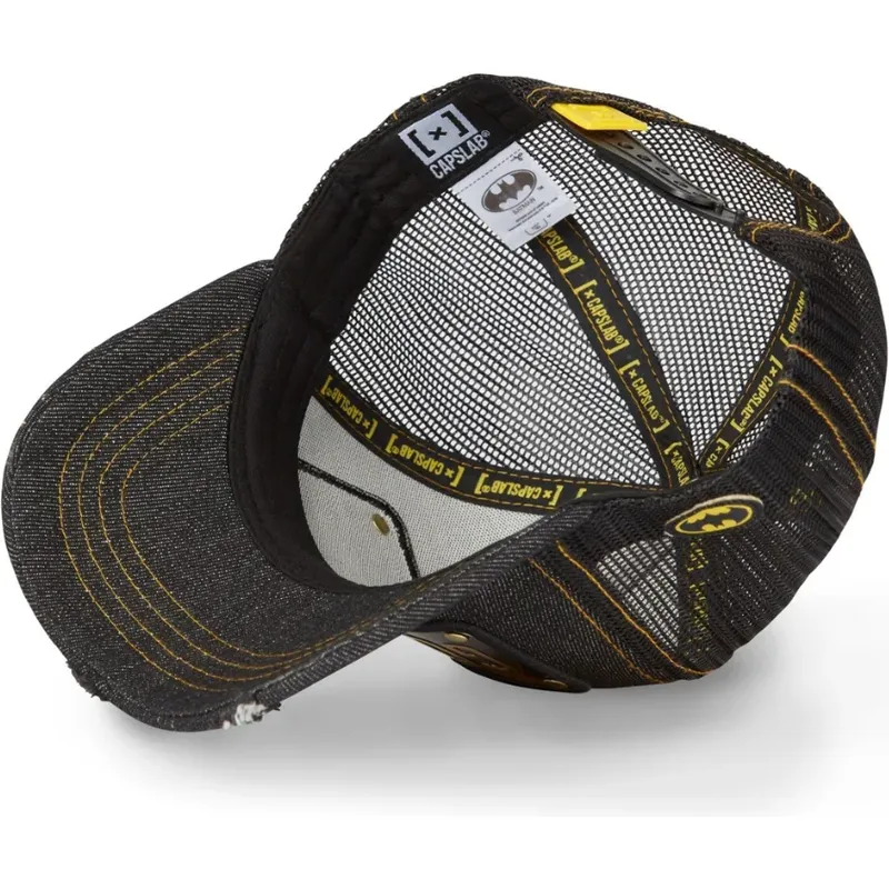 casquette-trucker-noire-con-placa-gotham-city-batman-dc6-batp1-dc-comics-capslab