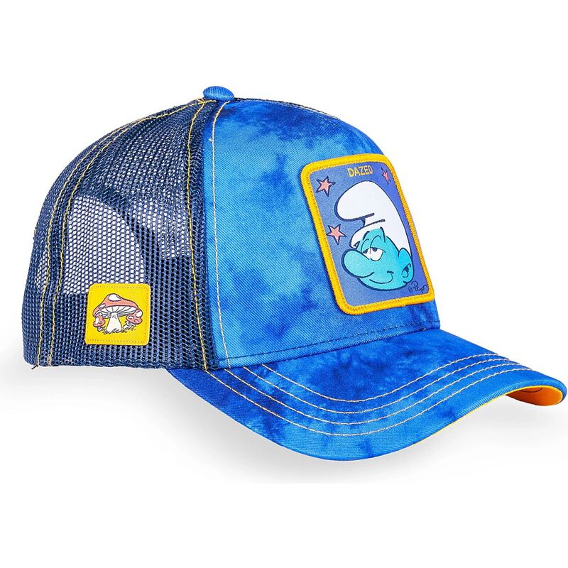 casquette-trucker-bleue-dazed-smu-cham-les-schtroumpfs-capslab