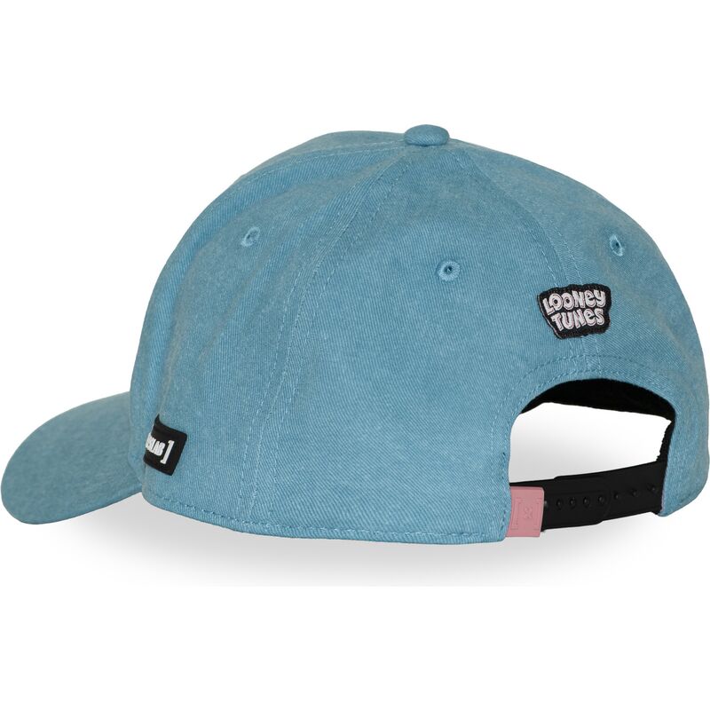 casquette-courbee-bleue-snapback-titi-loo13-pcblifb-looney-tunes-capslab casquette-courbee-bleue-snapback-titi-loo13-pcblifb-looney-tunes-capslab