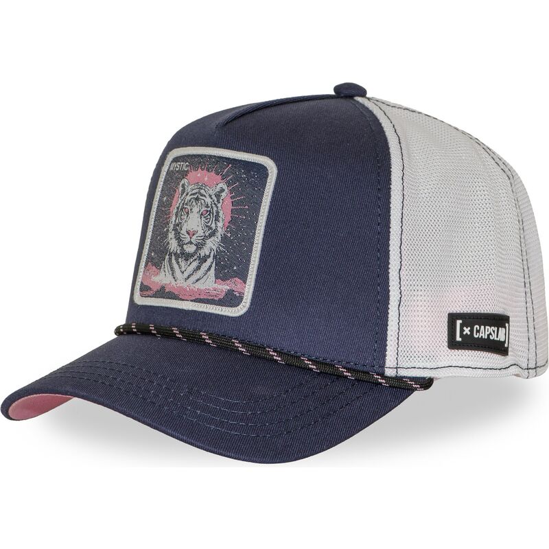 casquette-trucker-bleue-marine-et-blanche-tigre-bea3-mysb-beasts-capslab