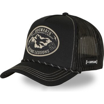 Casquette trucker noire HP4 FLY1B Harry Potter Capslab