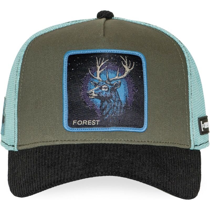 casquette-trucker-multicolore-cerf-bea3-forb-beasts-capslab