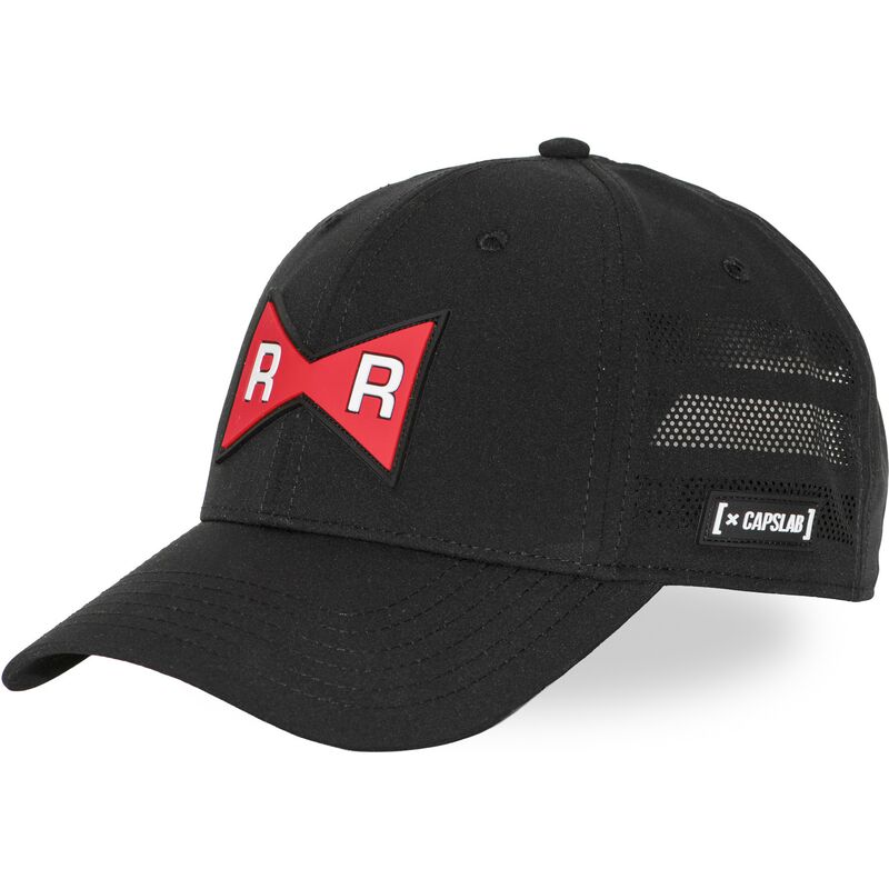 casquette-trucker-noire-ajustable-red-ribbon-army-db7-redb-dragon-ball-capslab