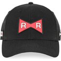 casquette-trucker-noire-ajustable-red-ribbon-army-db7-redb-dragon-ball-capslab