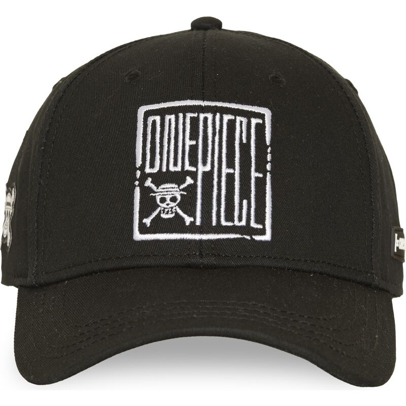 casquette-courbee-noire-snapback-op7-embb-one-piece-capslab