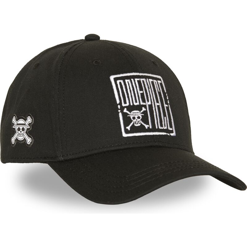 casquette-courbee-noire-snapback-op7-embb-one-piece-capslab