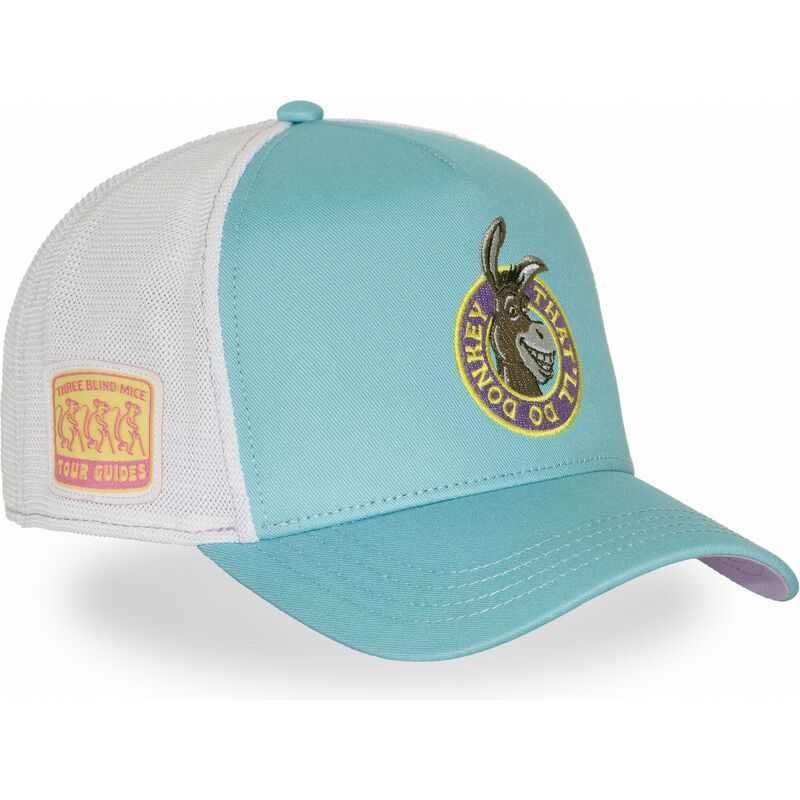 casquette-trucker-bleue-donkey-shr1-aneb-shrek-capslab casquette-trucker-bleue-donkey-shr1-aneb-shrek-capslab