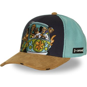 Casquette trucker multicolore The Mystery Machine SD2 MYSTB Scooby-Doo Capslab