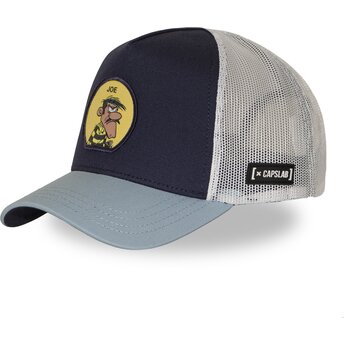 Casquette trucker bleue marine Joe Dalton LCK3 JOEB Lucky Luke Capslab