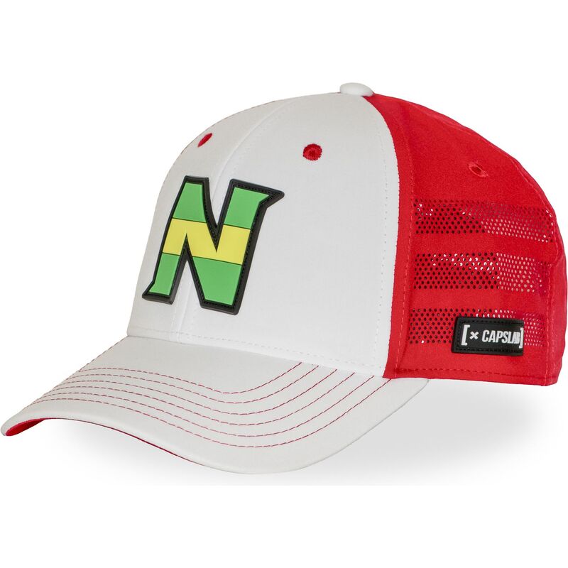 casquette-trucker-blanche-et-rouge-oet1-attb-olive-et-tom-capslab casquette-trucker-blanche-et-rouge-oet1-attb-olive-et-tom-capslab
